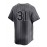 Men'S #31 Stripe City Edition Baseball Jersey, Classic Retro Letter Embroidery Design Breathable Short Sleeve T-Shirt For Training Competition