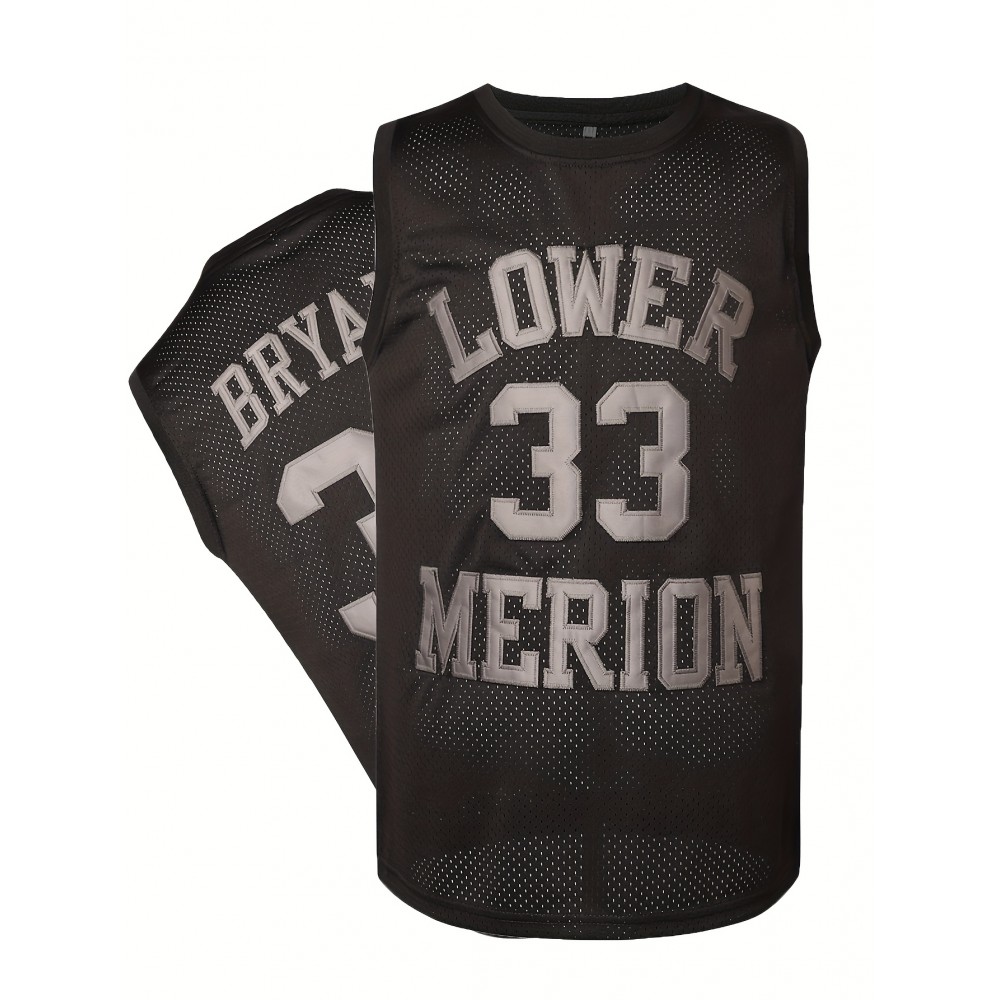 Stitched #33 Black Basketball Jersey Stitched #33 Black Basketball Jersey