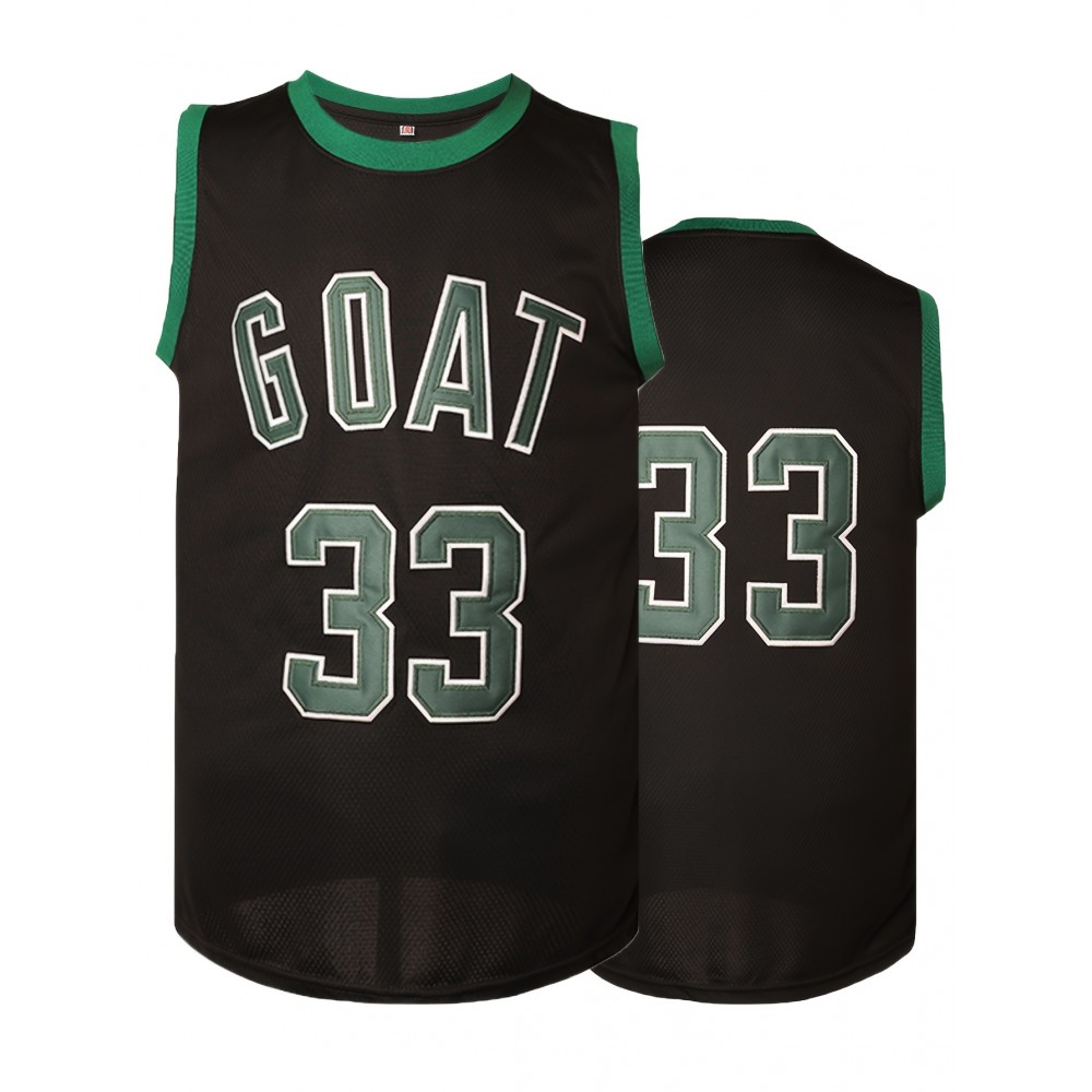 Men'S Embroidered GOAT 33 Basketball Jersey Men'S Embroidered GOAT 33 Basketball Jersey