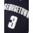 Polyester Georgetown 3 Embroidered Basketball Jersey For Men Slight Stretch Fabric Versatile For Basketball Jersey