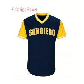 Men'S # 23 Deep Blue Pullover Embroidered Baseball Shirt - V-neck Shirt Perfect For Training And Casual Wear S-3XL