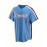 Men'S #3 Blue Baseball Jersey, Classic Retro Letter Embroidery Design Breathable Short Sleeve T-Shirt For Training Competition