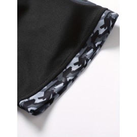 Men'S All Black # 8-24 Baseball Shirt, Classic Letter Embroidery Design, Button Style Short Sleeved Breathable Shirt, for Training And Competition Use