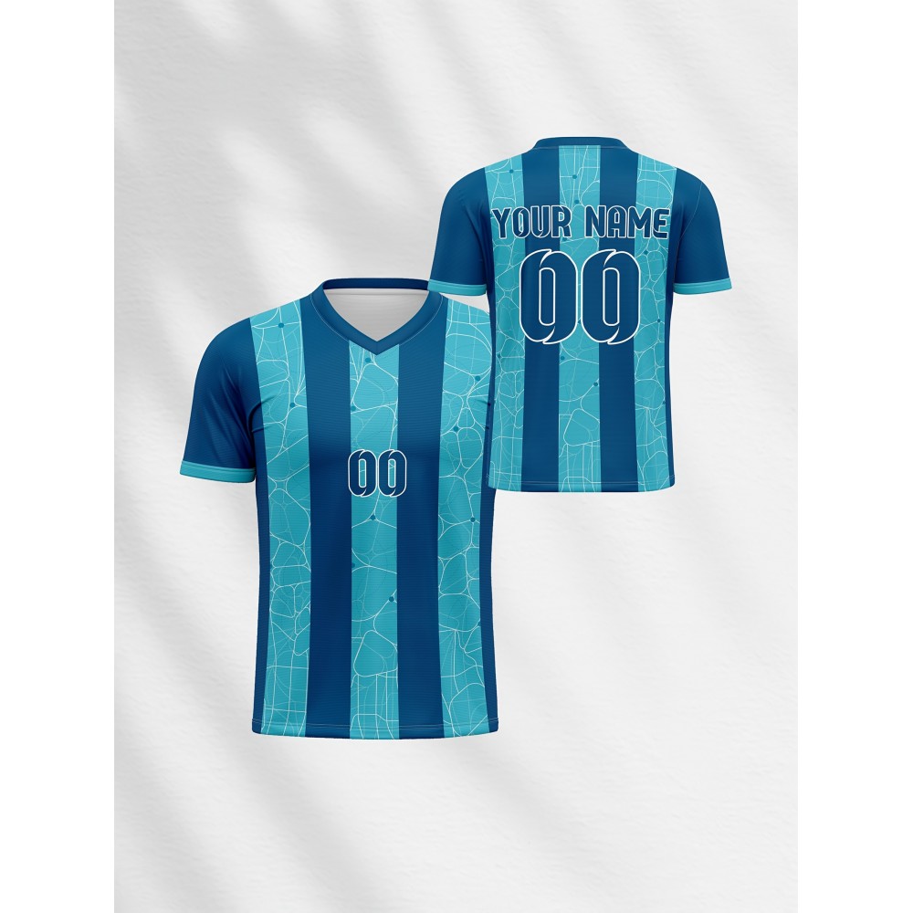 Customizable Youngsters' Soccer Jersey - V-Neck, Comfort Fit with Name & Number, Perfect for Sports & Outdoor Activities, Soccer Accessories Customizable Youngsters' Soccer Jersey - V-Neck, Comfort Fit with Name & Number, Perfect for Sports & Outdoor Activities, Soccer Accessories
