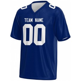 Custom Plus-Size Women's Football Jersey - Personalized Team Name & Number, Vibrant Teal V-Neck Summer Sportswear, Breathable Athletic Top for Sports Meetings, Travel Photo Shoots