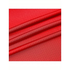 Customizable Football Jersey - Personalized Team & Number, V-Neck Short Sleeve, Breathable Fabric, Perfect for Sports & Casual Wear, Summer Sports Apparel, Sporty Clothing, Comfortable Fit